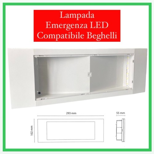 Lampada emergenza led - d'emergenza, a