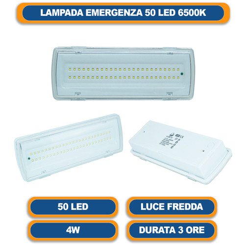 Lampada emergenza led simile - emergenza,