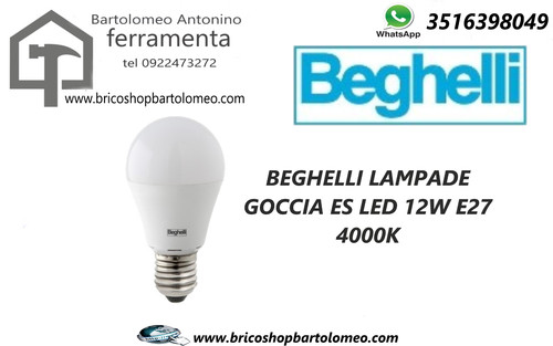 Beghelli lampade goccia led - lampade, es