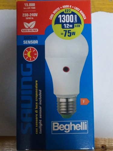 Lampada lampadina led beghelli - lampadina,
