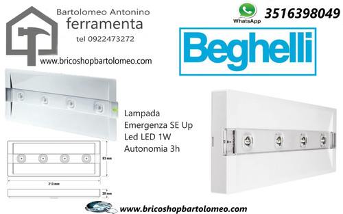 Beghelli beg824s lampada - beg824s,